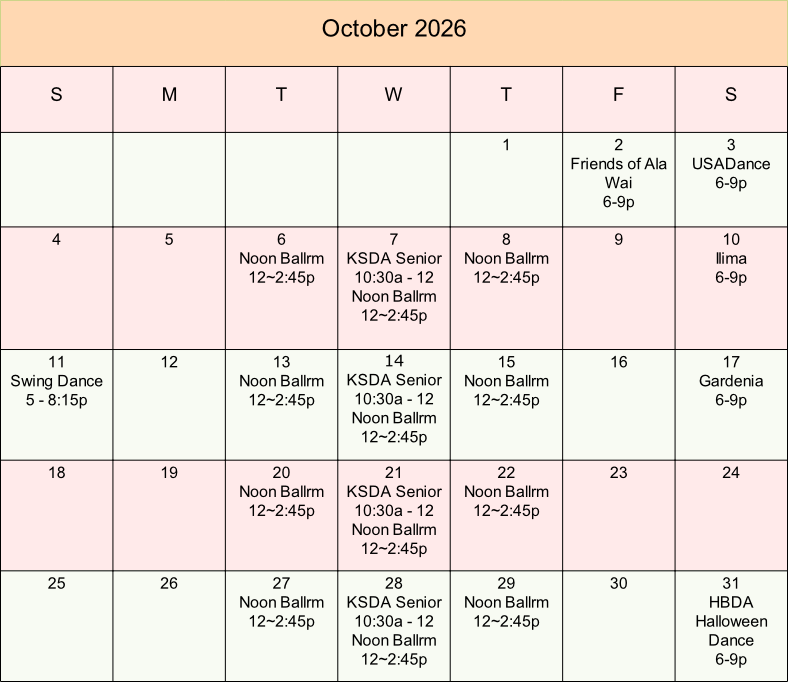 Calendar