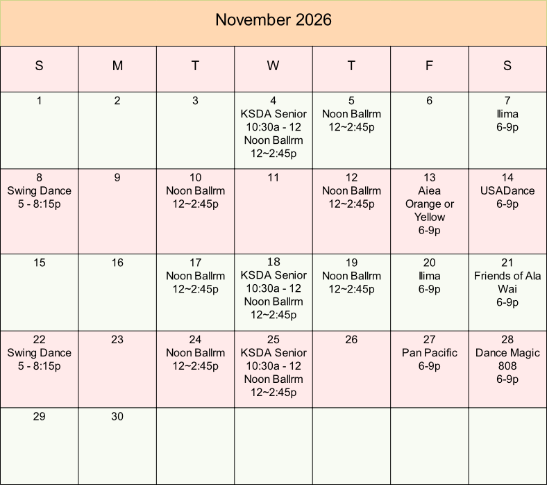 Calendar